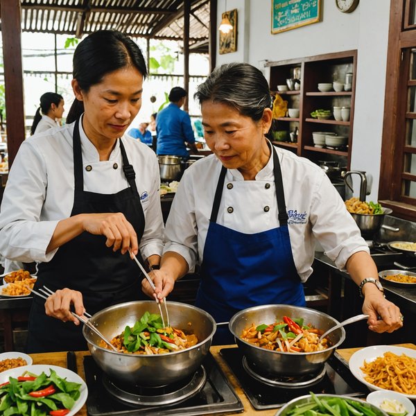 Où suivre des cours de cuisine thaïlandaise à Chiang Mai, Thaïlande?