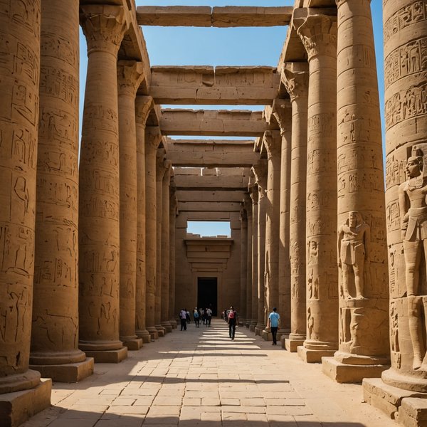 Comment organiser une visite des temples antiques en Égypte sans guide?